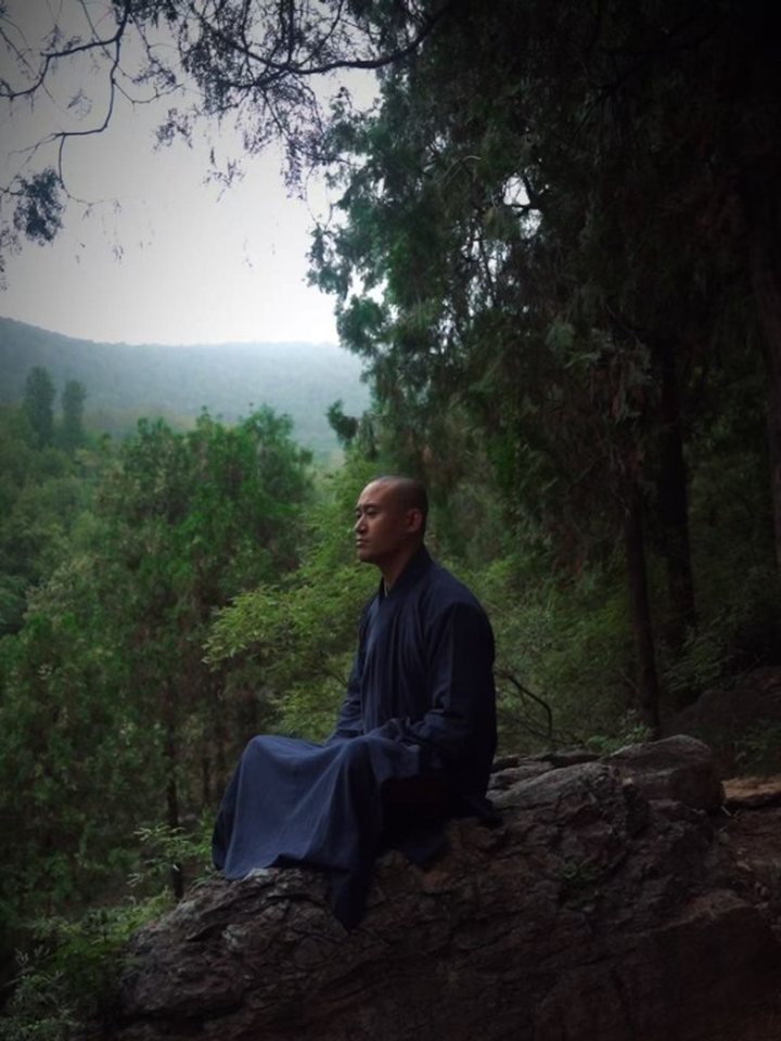 Master in meditation